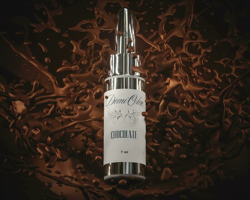 Пигменты для бровей DemiColor CHOCOLATE (ШОКОЛАД) 7мл