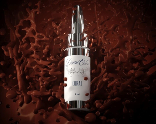 Пигменты для губ DemiColor Корал (CORAL) 7мл